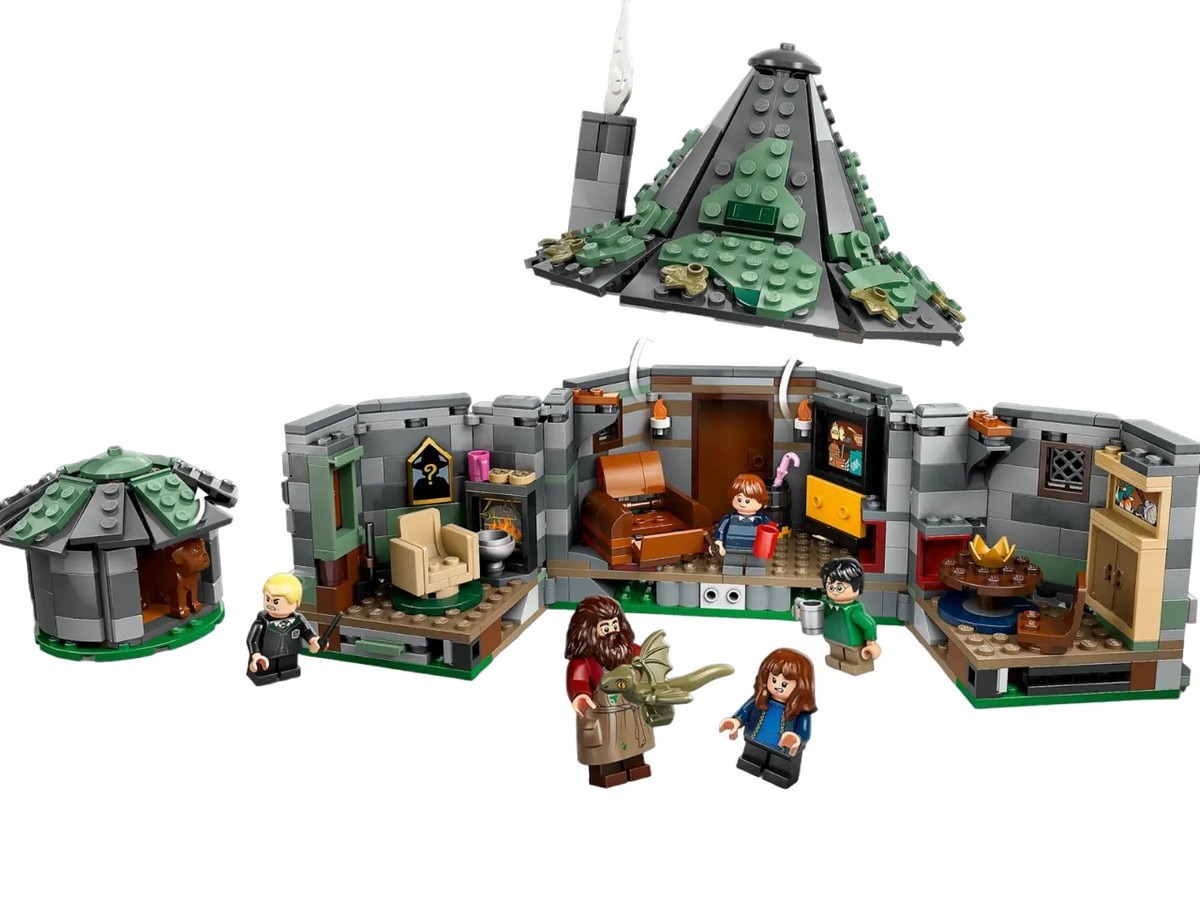 A Cabana de Hagrid: Uma Visita Inesperada Lego Harry Potter 5