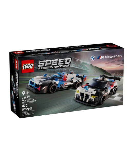 Imagem 0 de BMW M4 GT3 e BMW M Hybrid V8 Lego Speed Champions