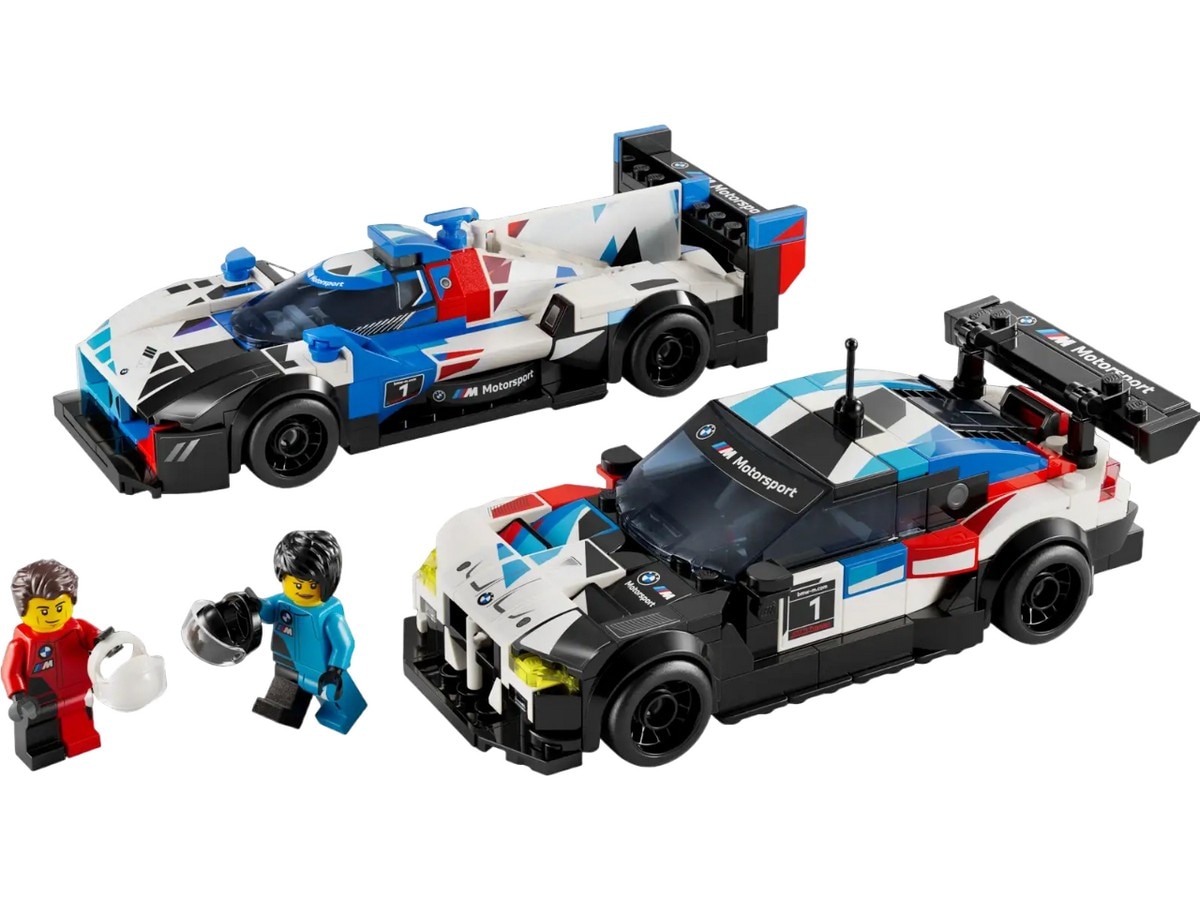 BMW M4 GT3 e BMW M Hybrid V8 Lego Speed Champions 3