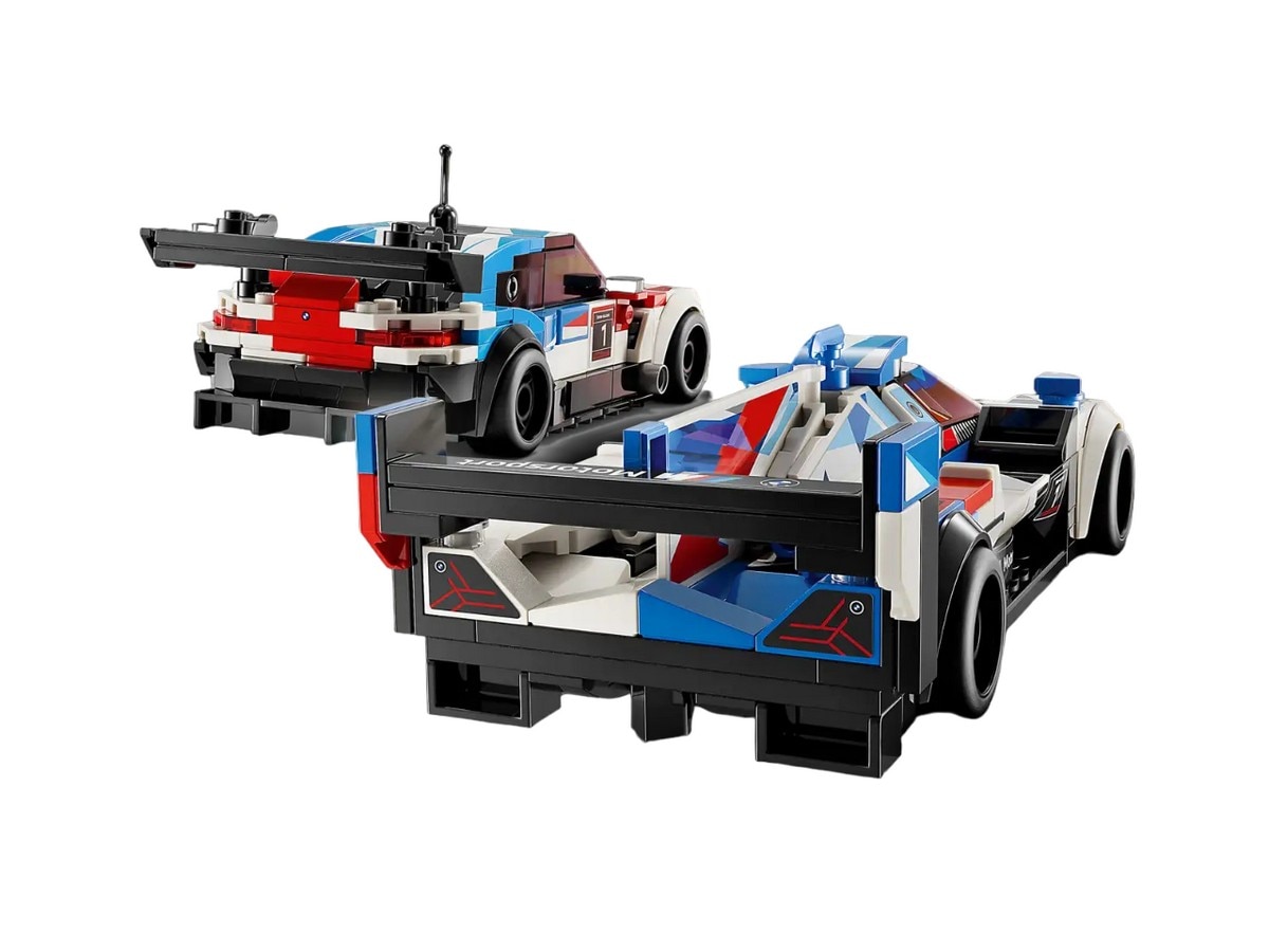 BMW M4 GT3 e BMW M Hybrid V8 Lego Speed Champions 6