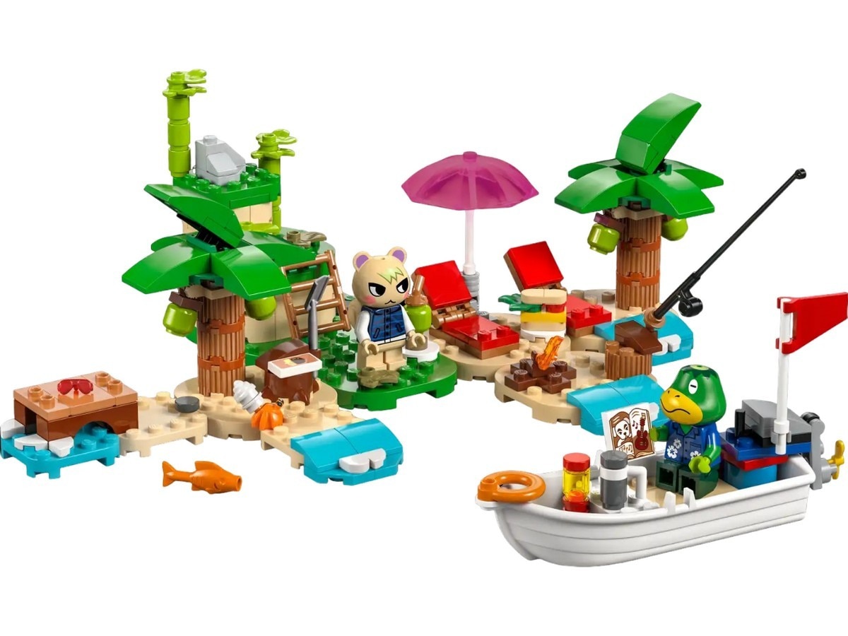 Passeio de barco do Kapp'n Lego Animal Crossing 3