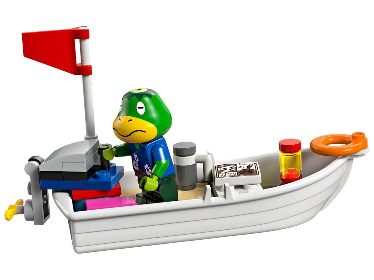 Passeio de barco do Kapp'n Lego Animal Crossing 8