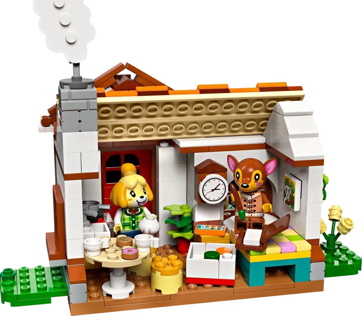 Visita da Isabelle Lego Animal Crossing 5