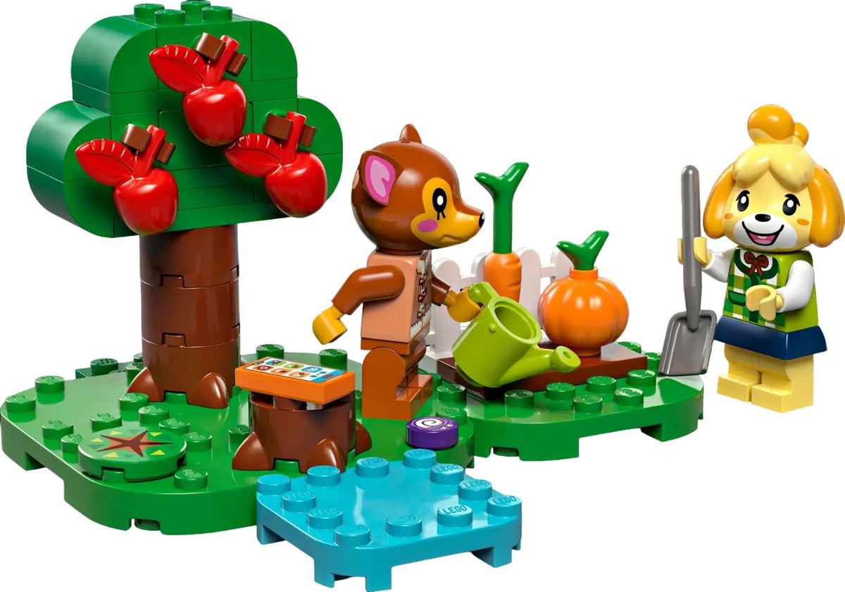 Visita da Isabelle Lego Animal Crossing 6