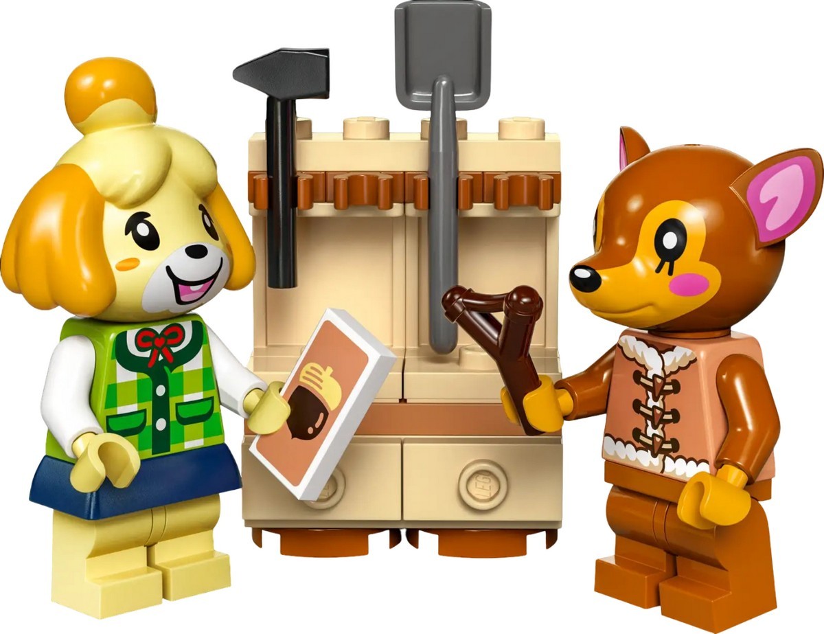 Visita da Isabelle Lego Animal Crossing 7