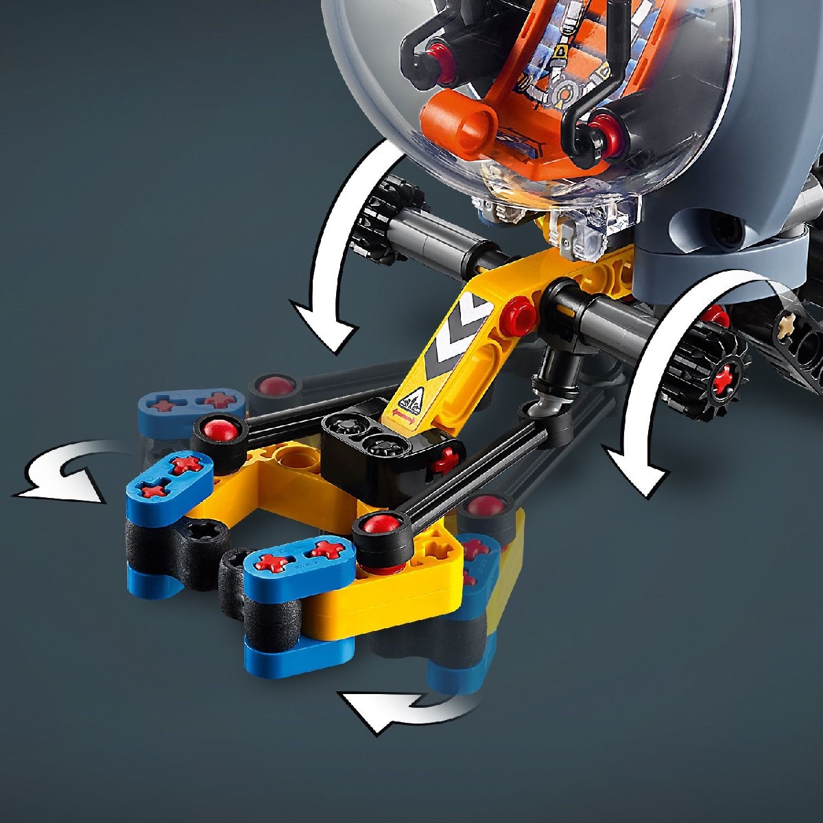 Submarino de Investigação em Águas Profundas Lego Technic 6