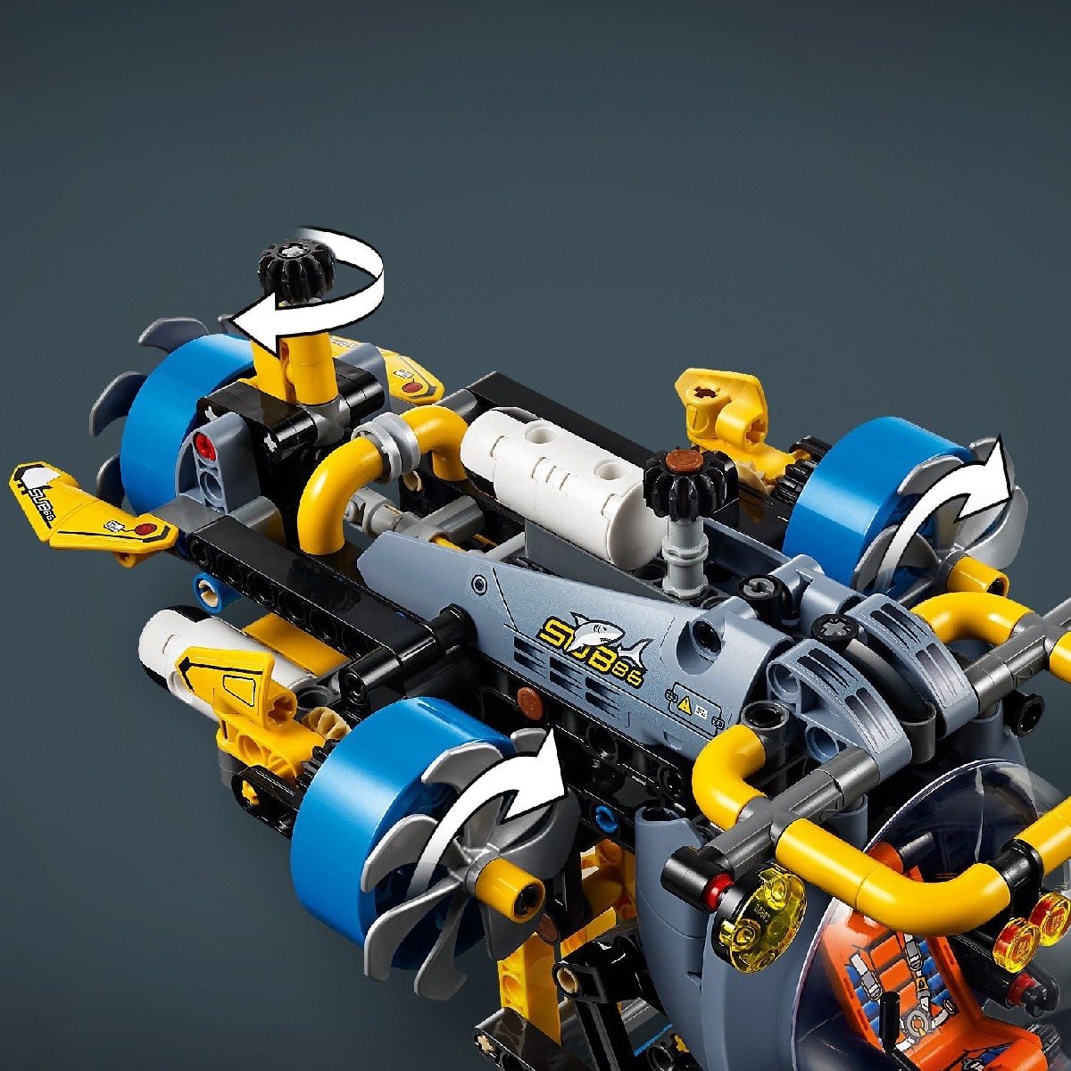 Submarino de Investigação em Águas Profundas Lego Technic 8