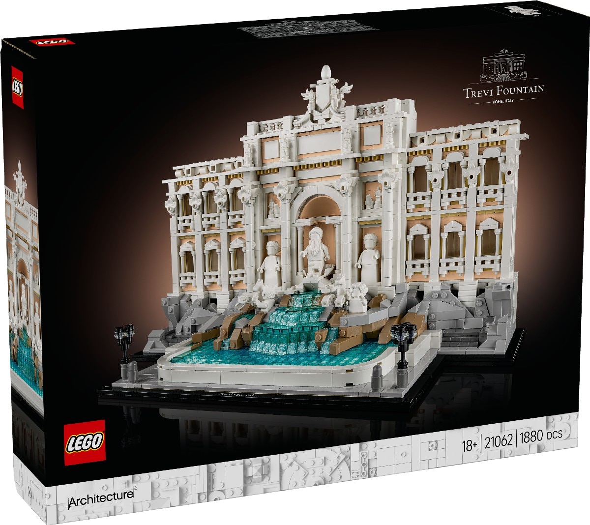 Imagem 0 de Fonte de Trevi Lego Architecture   