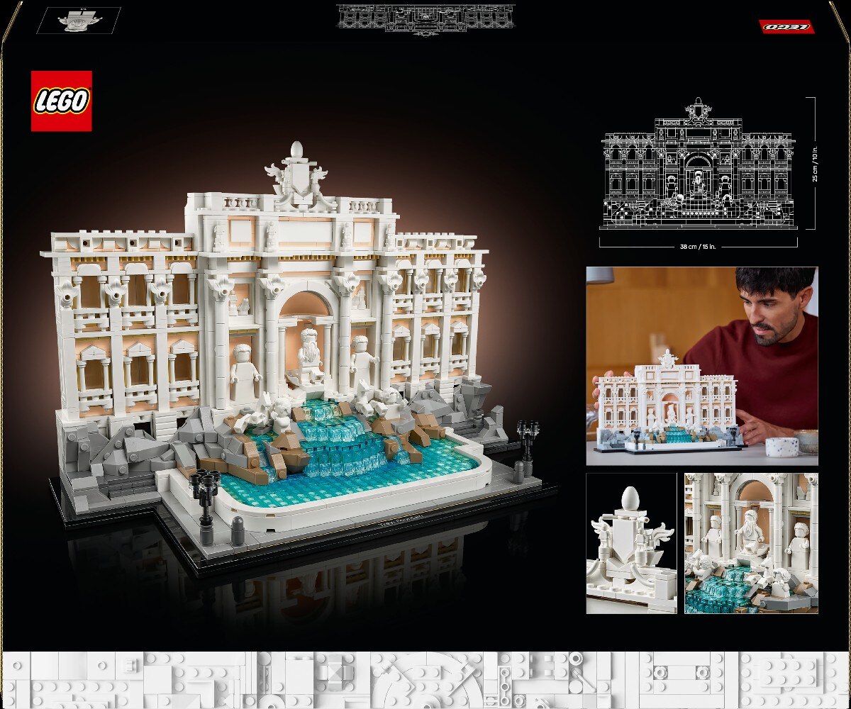 Fonte de Trevi Lego Architecture 4