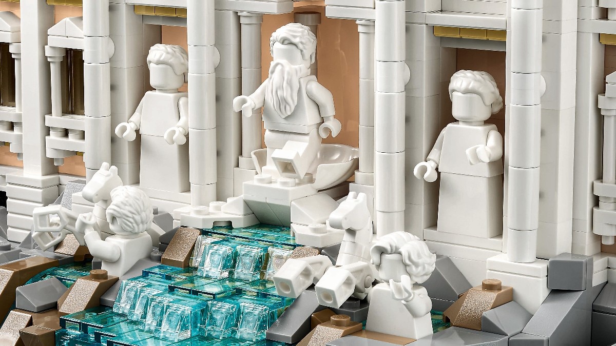 Fonte de Trevi Lego Architecture 9