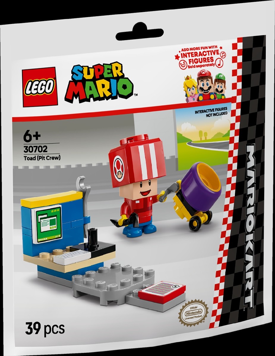 Mario KLego Art? - Toad (Boxes) Lego Super Mario 2