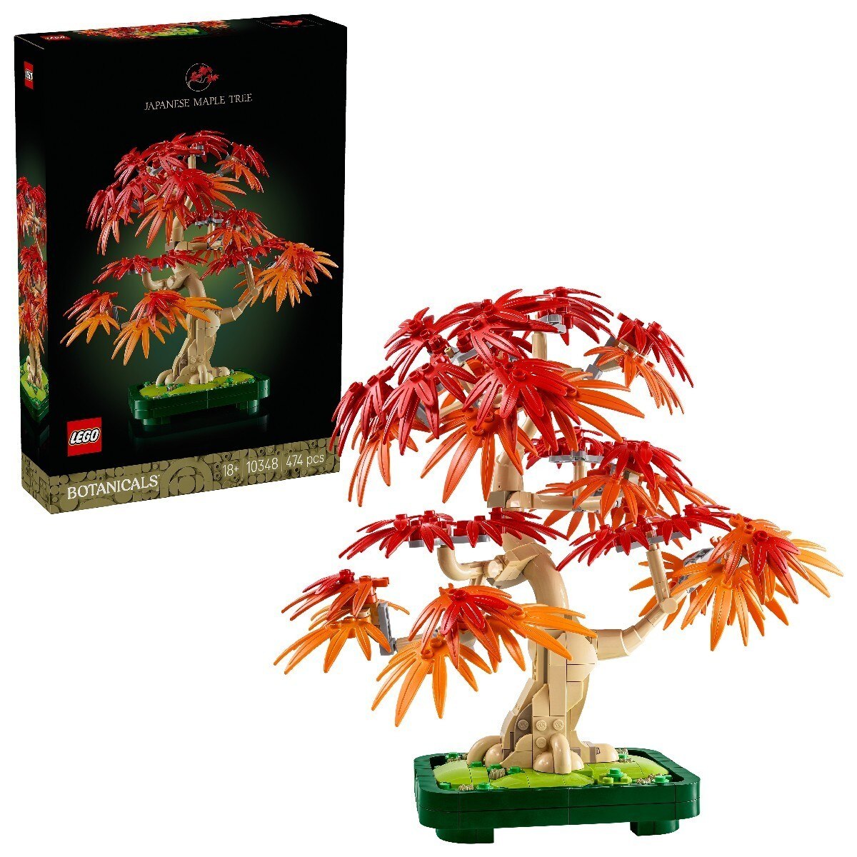 Bonsai de Bordo Vermelho Japonês Lego Botanicals 6