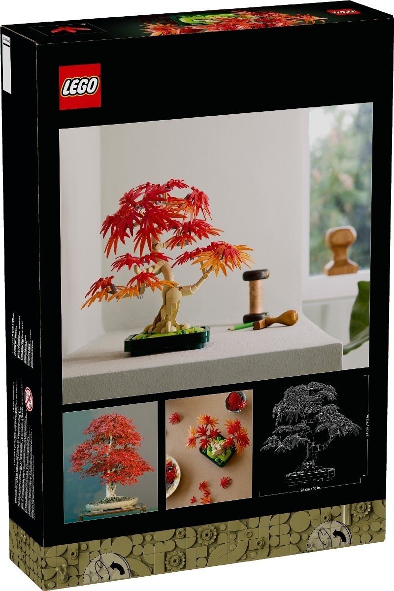 Bonsai de Bordo Vermelho Japonês Lego Botanicals 7