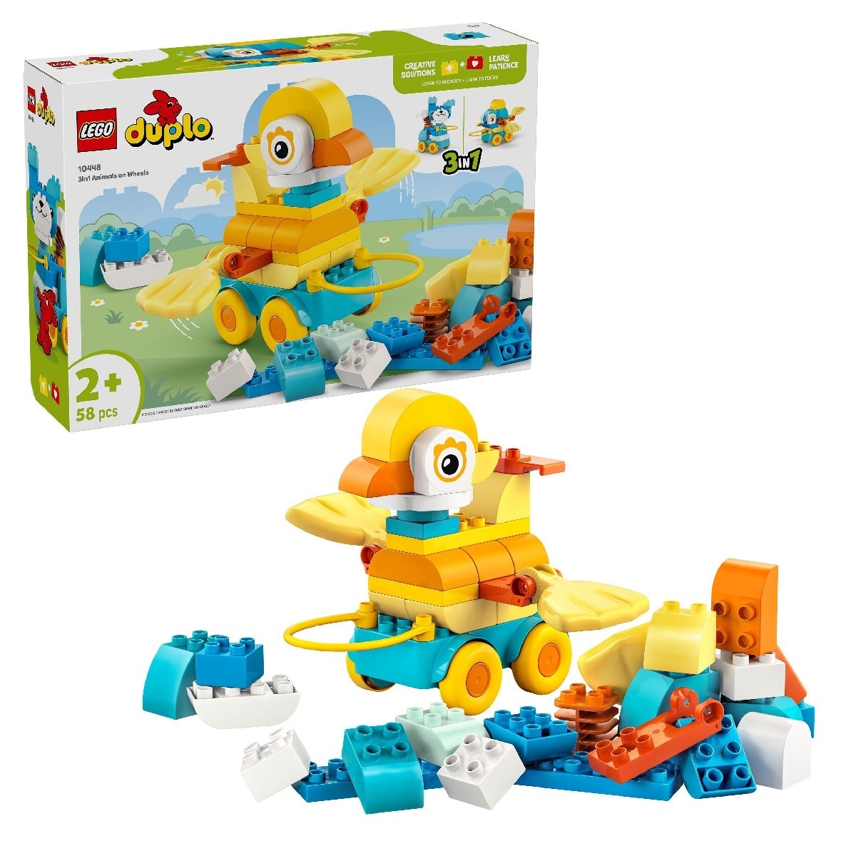 Animais Sobre Rodas 3 em 1 Lego Duplo 9