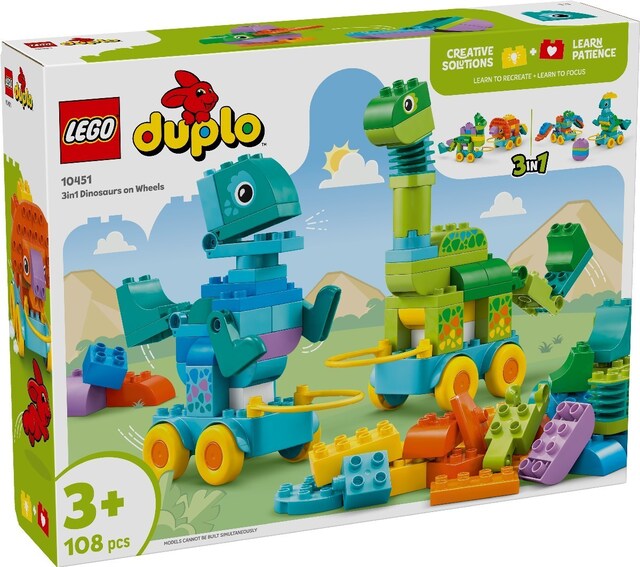 Imagem 0 de Dinossauros Sobre Rodas 3 em 1