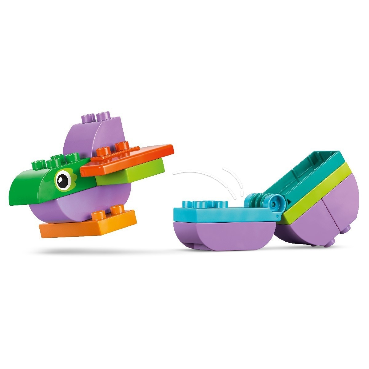 Dinossauros Sobre Rodas 3 em 1 Lego Duplo 4