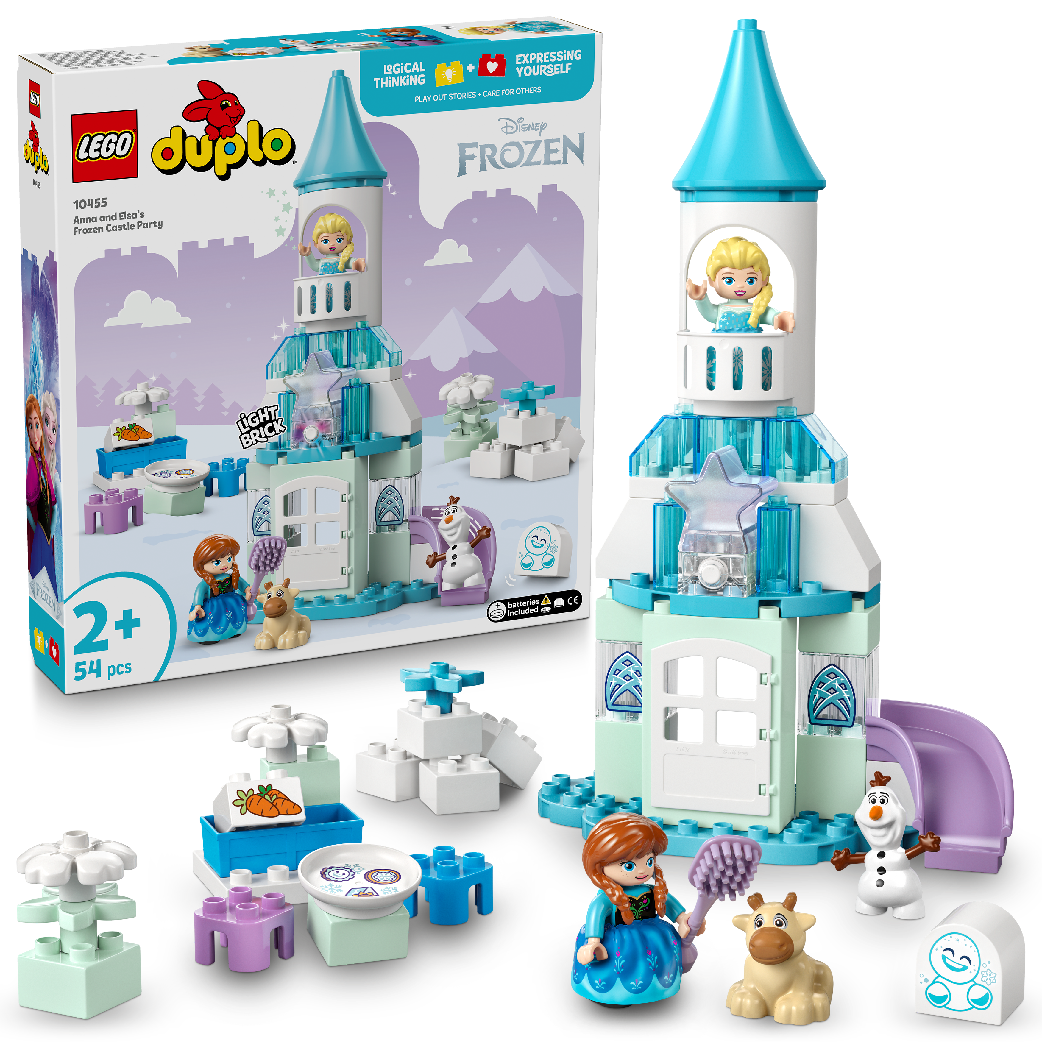 Festa no Castelo Gelado da Elsa e da Anna Lego Duplo 3