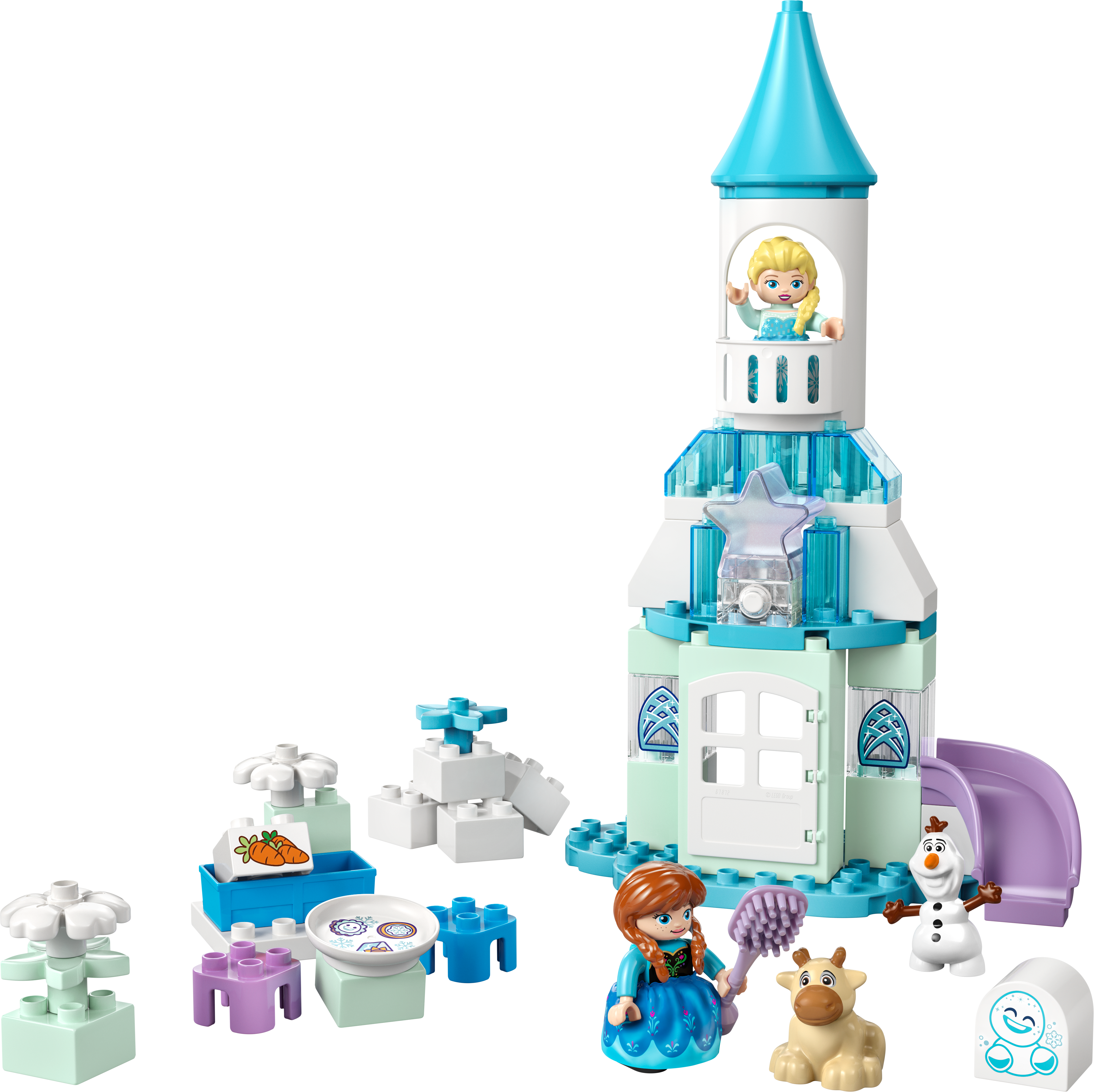 Festa no Castelo Gelado da Elsa e da Anna Lego Duplo 4