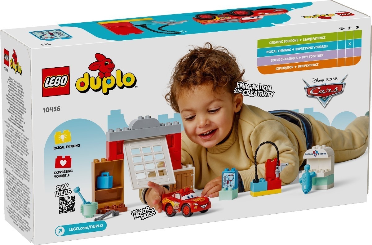 Visita do McQueen à Garagem do Doc Lego Duplo 7