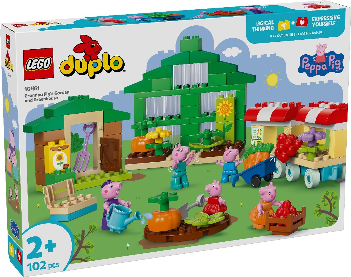 Imagem 0 de Jardim e Estufa do Avô Porquinho Lego Duplo