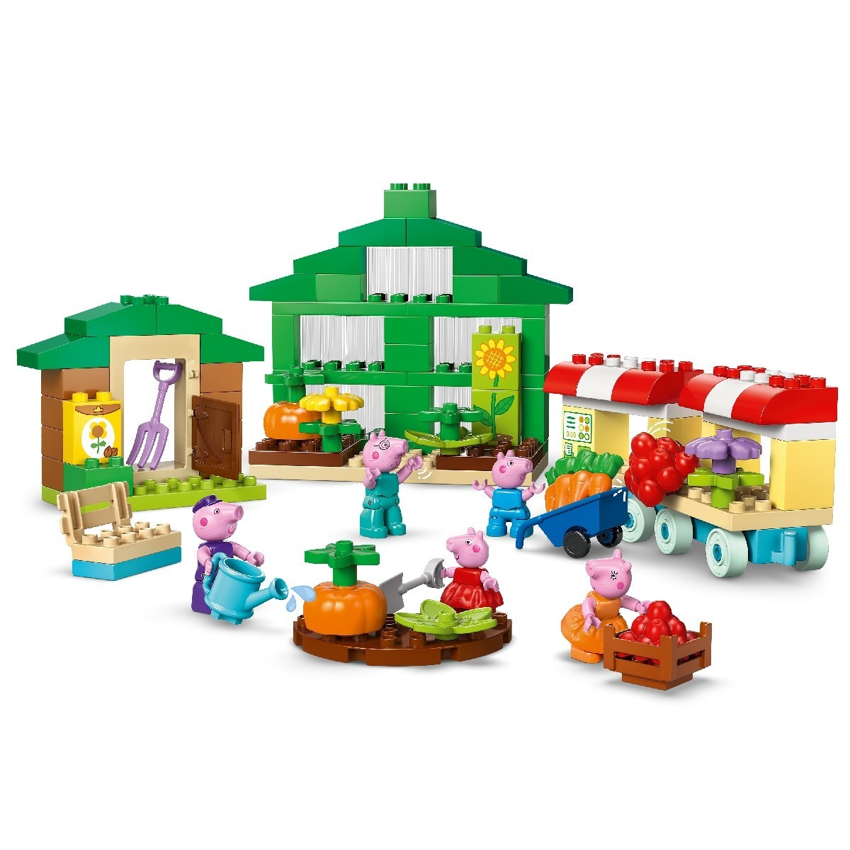 Jardim e Estufa do Avô Porquinho Lego Duplo 3