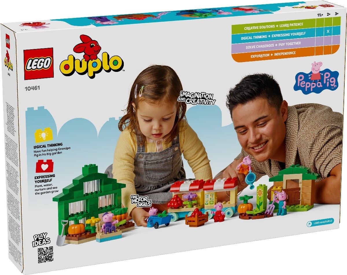 Jardim e Estufa do Avô Porquinho Lego Duplo 5