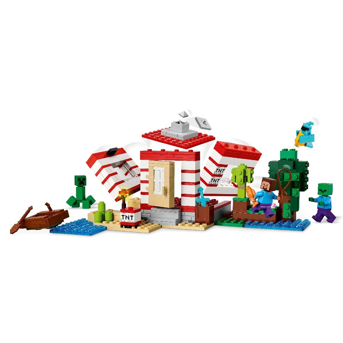 A Casa TNT da Selva Lego Minecraft 5