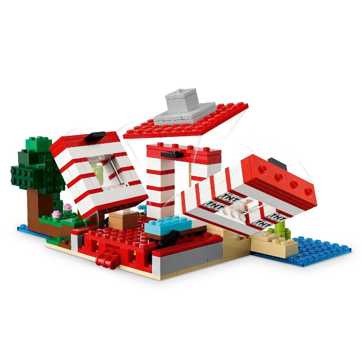 A Casa TNT da Selva Lego Minecraft 7