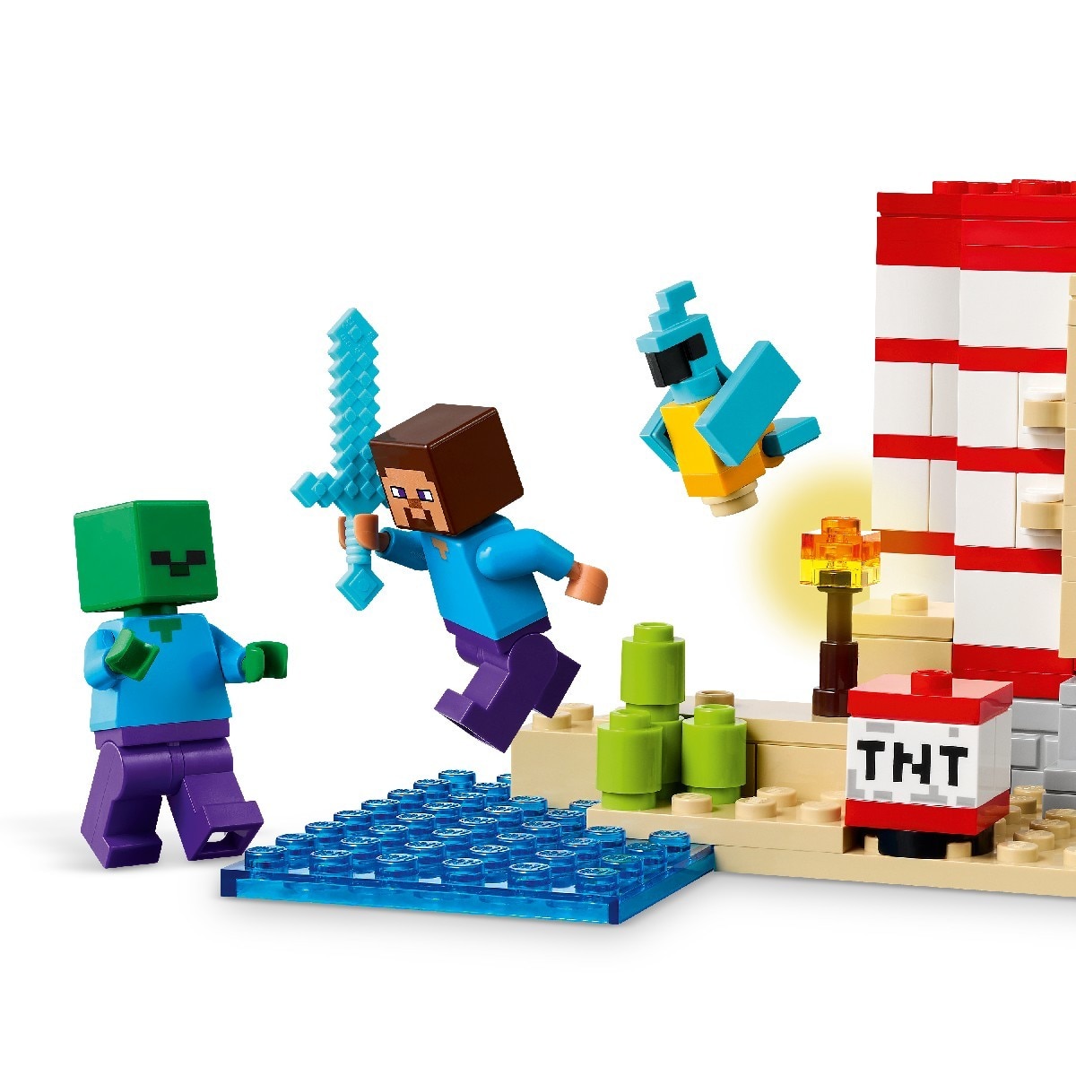 A Casa TNT da Selva Lego Minecraft 8