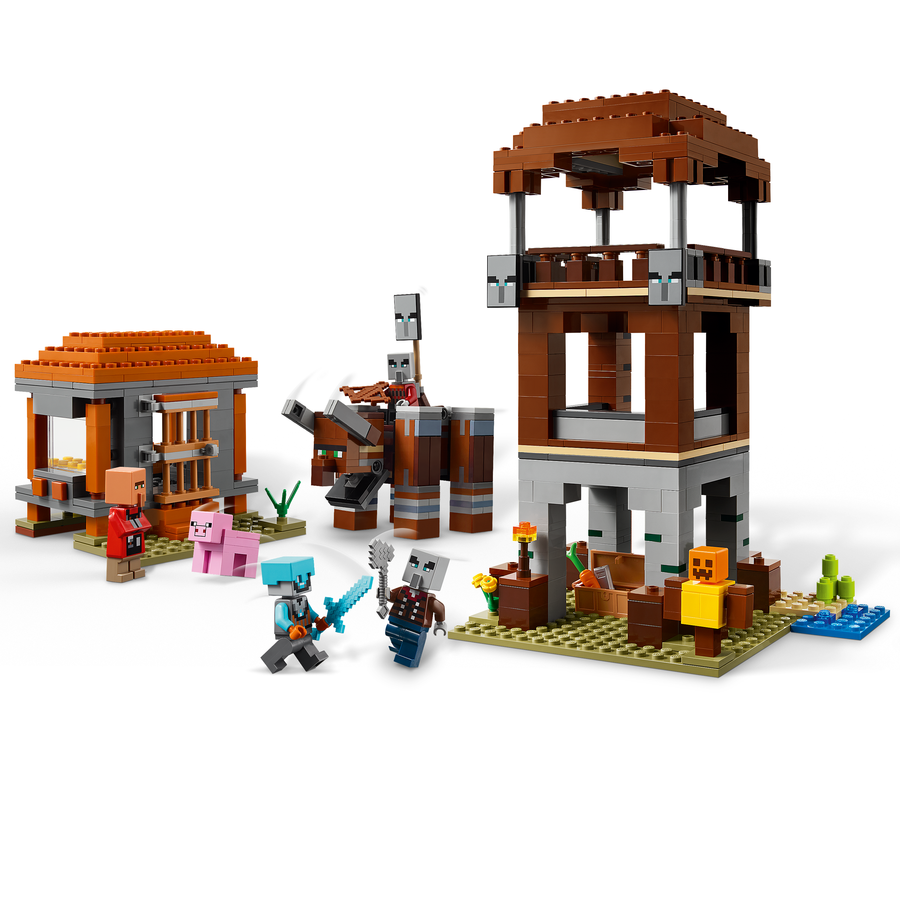 O Posto Avançado do Saqueador e Devastador MINECRAFT 3