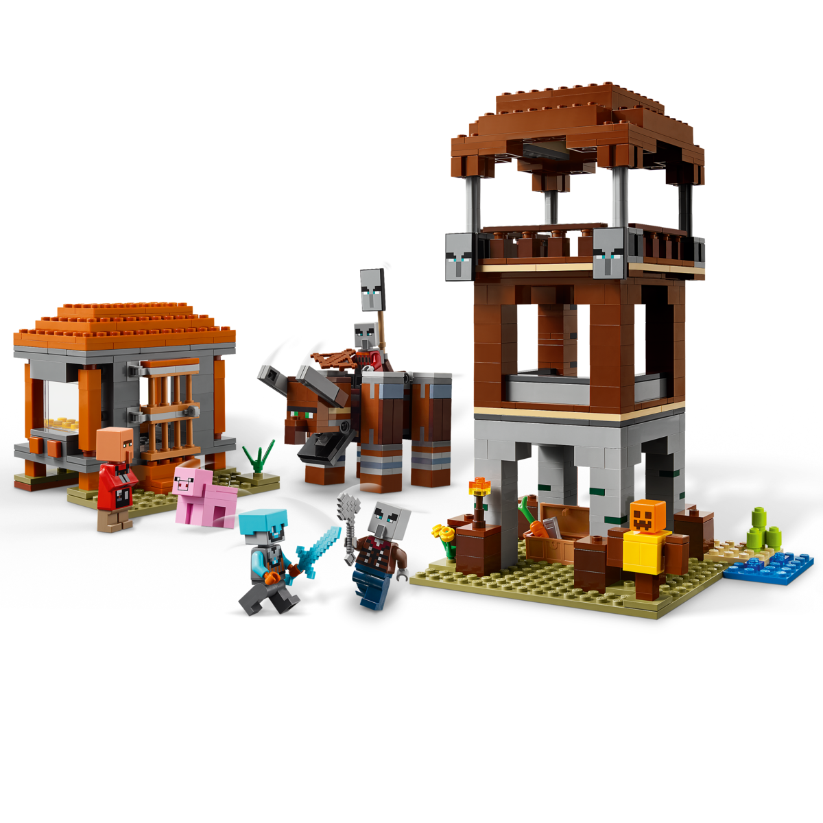 O Posto Avançado do Saqueador e Devastador MINECRAFT 3