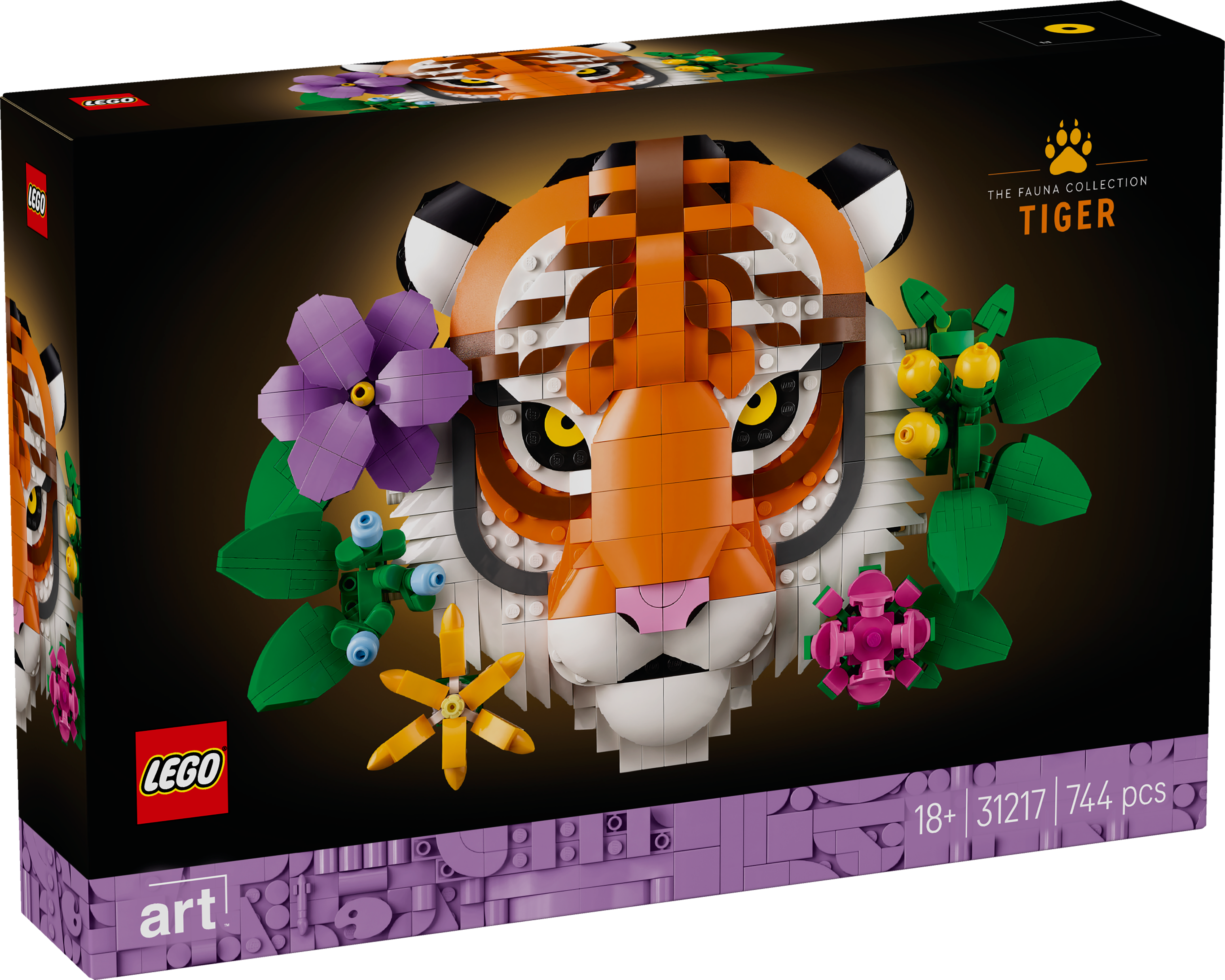 Imagem 0 de A Coleção de Fauna ? Tigre Lego Art