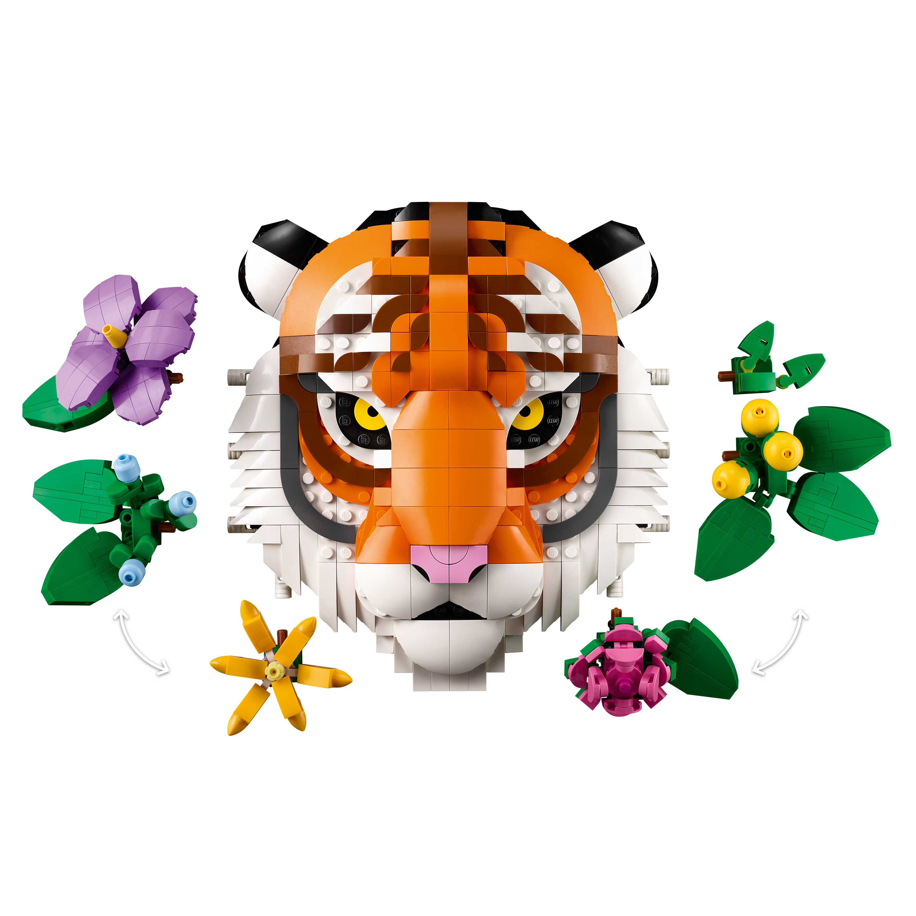 A Coleção de Fauna ? Tigre Lego Art 6