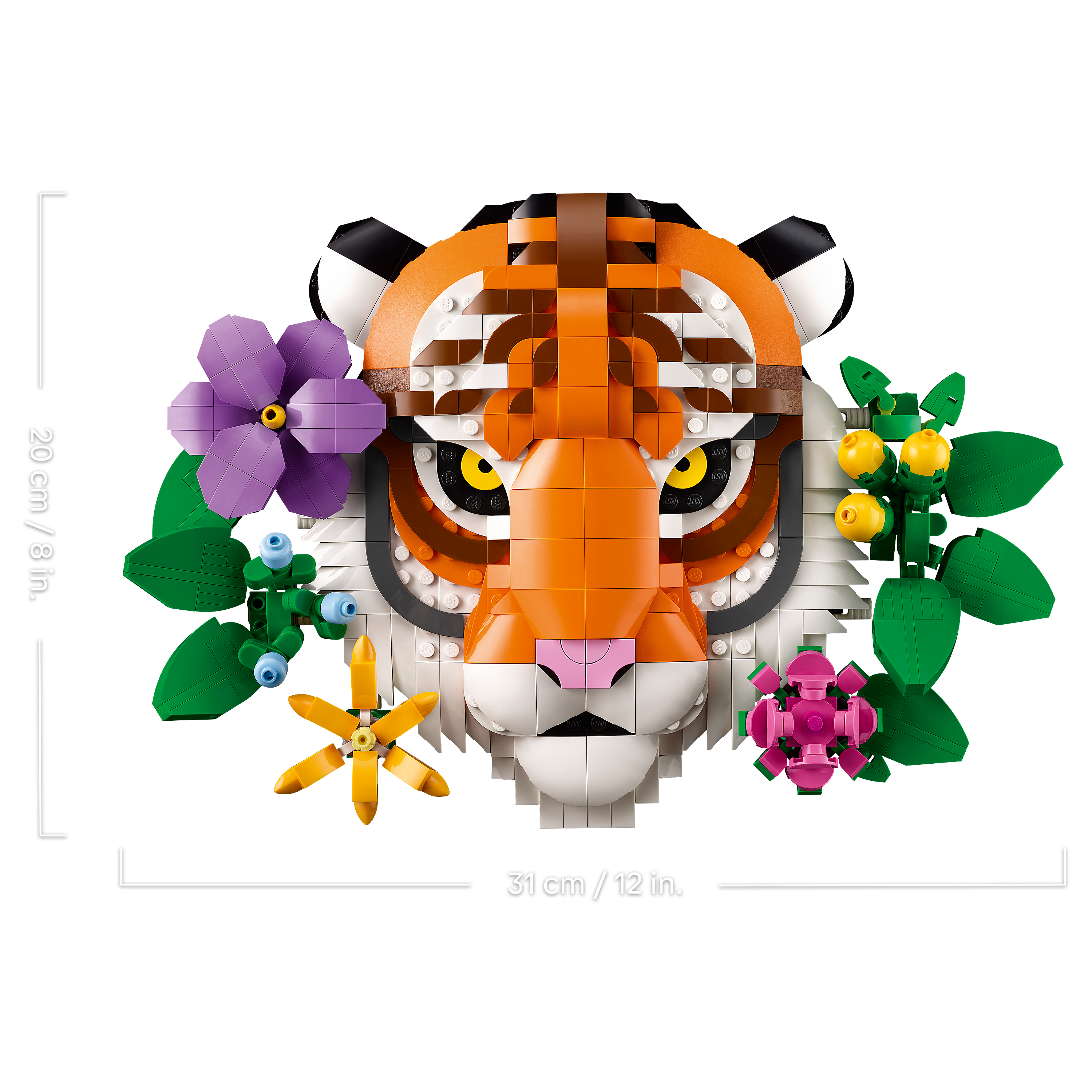 A Coleção de Fauna ? Tigre Lego Art 7