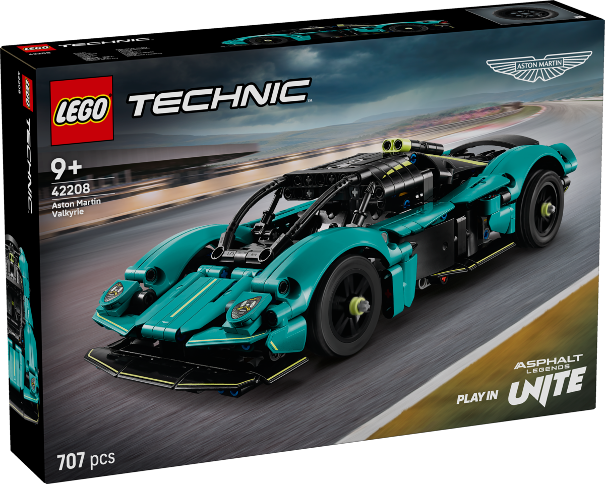 Aston MLego Artin Valkyrie Lego Technic 1