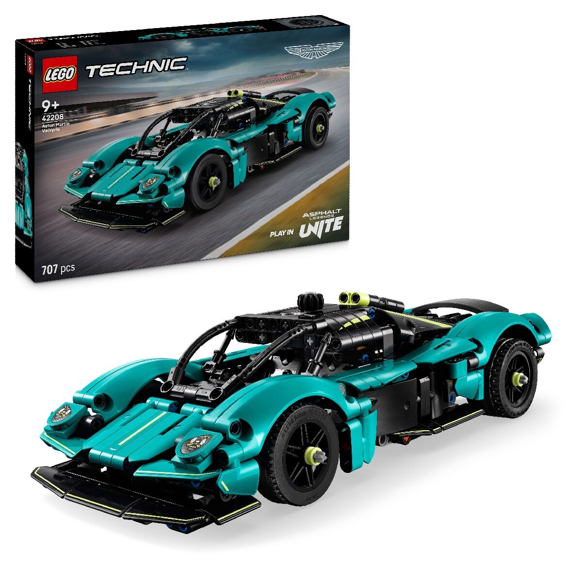 Aston MLego Artin Valkyrie Lego Technic 2