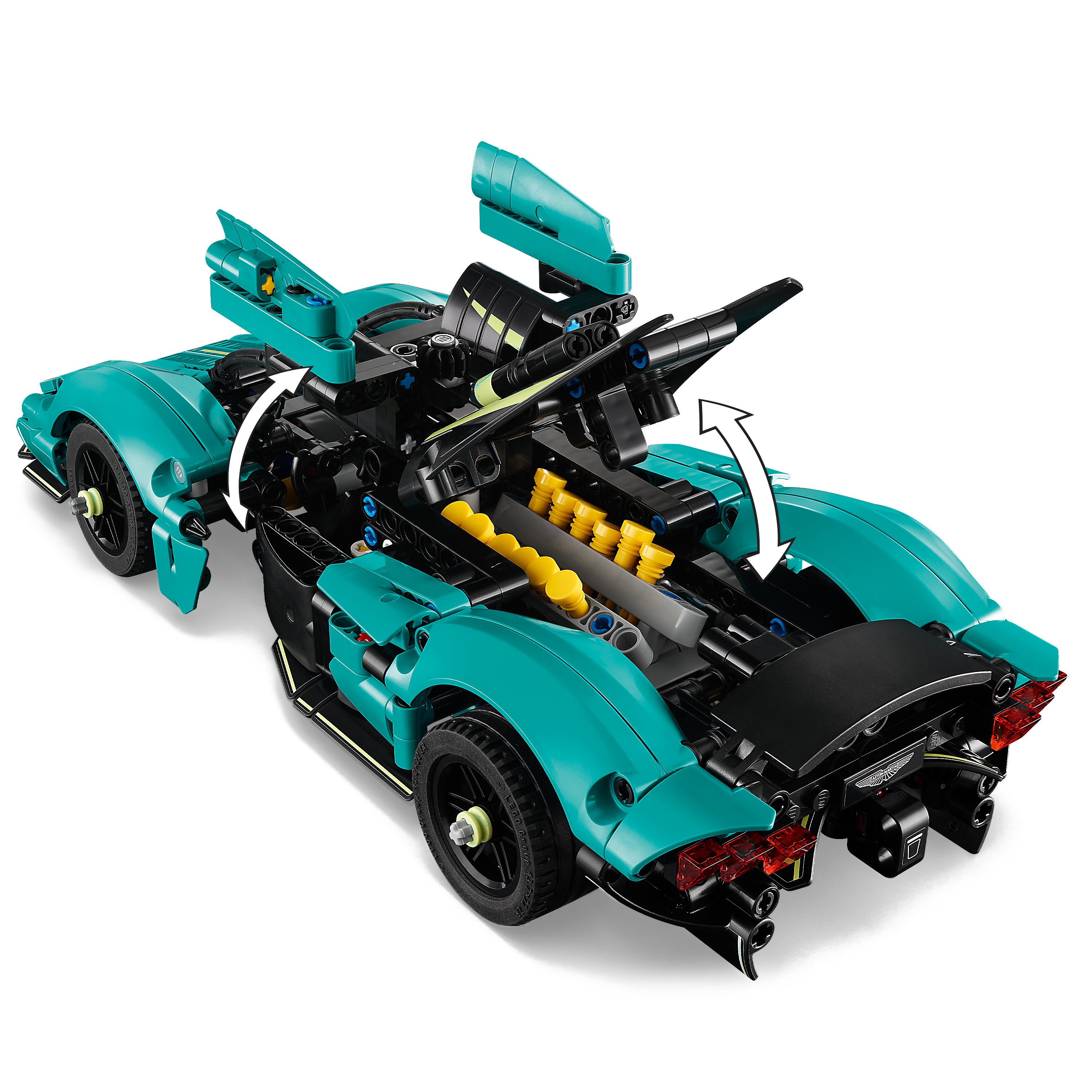 Aston MLego Artin Valkyrie Lego Technic 7