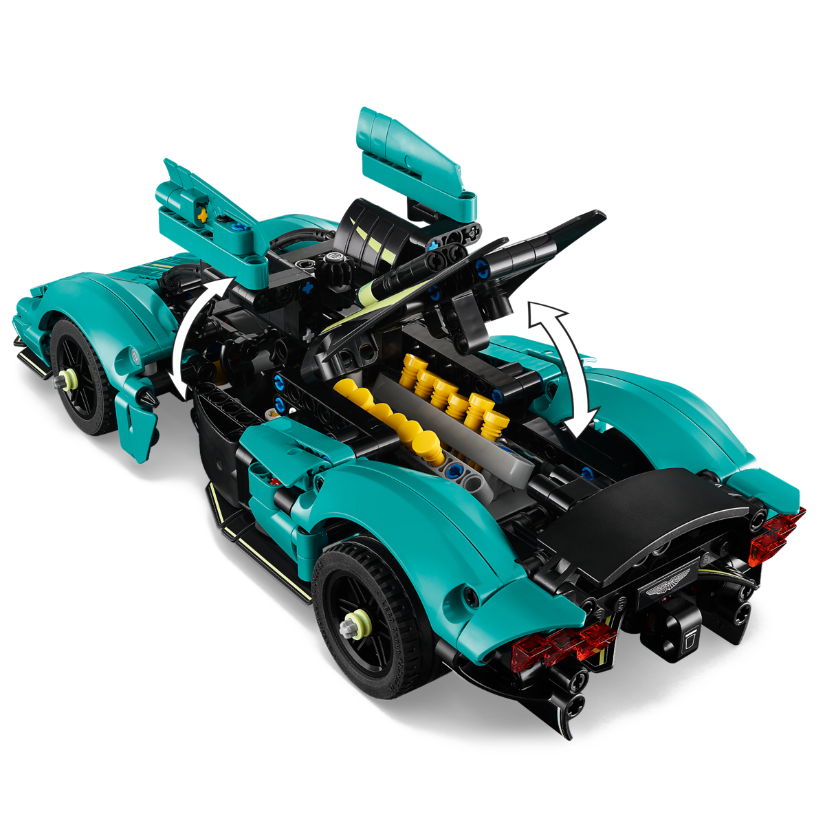 Aston MLego Artin Valkyrie Lego Technic 7