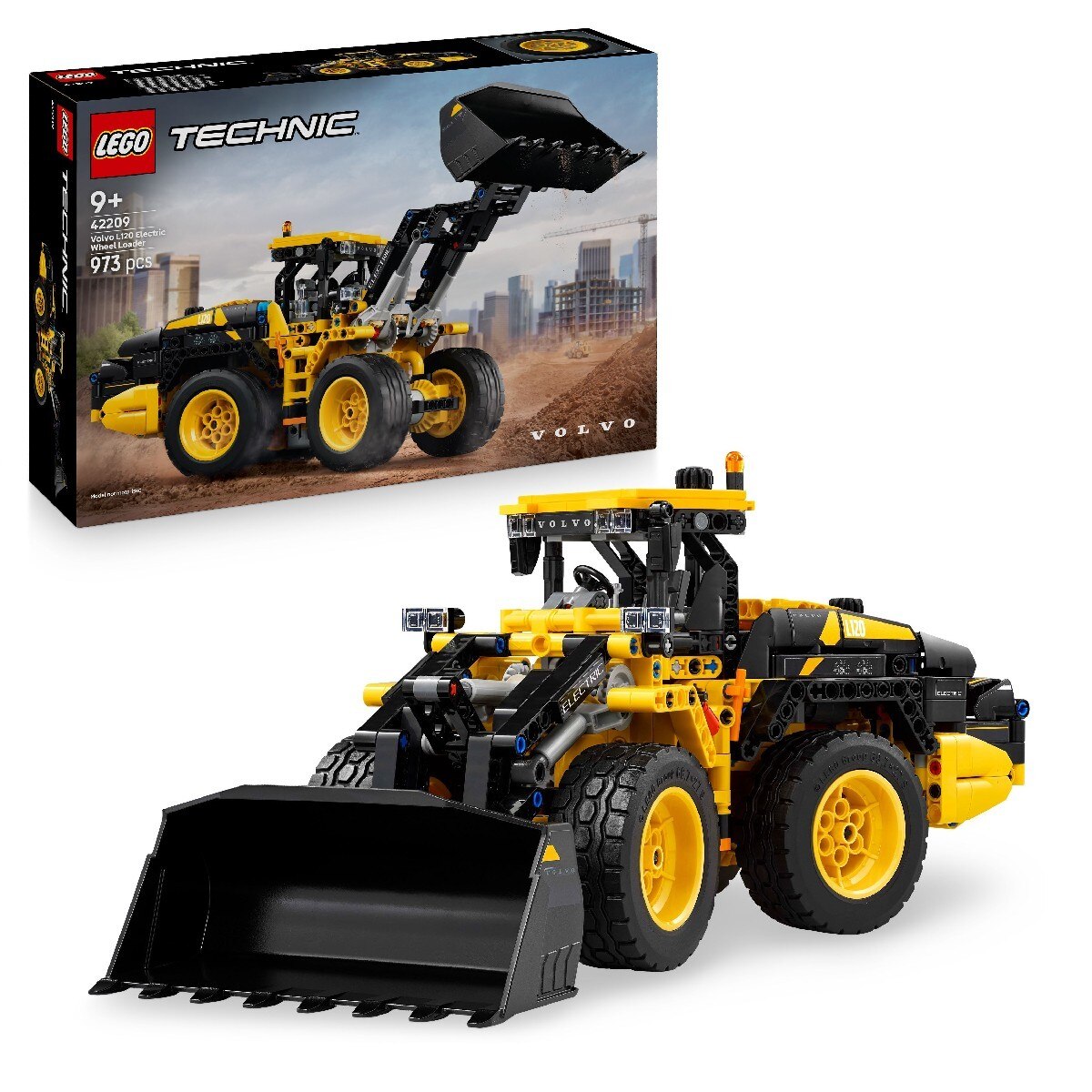 Retroescavadora Volvo L120 Electric Lego Technic 2