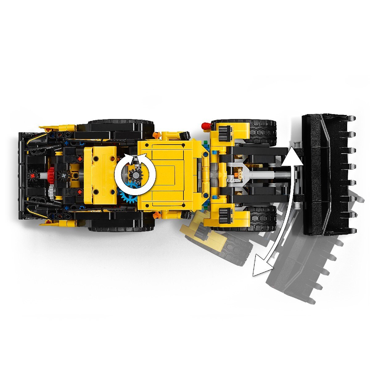 Retroescavadora Volvo L120 Electric Lego Technic 8