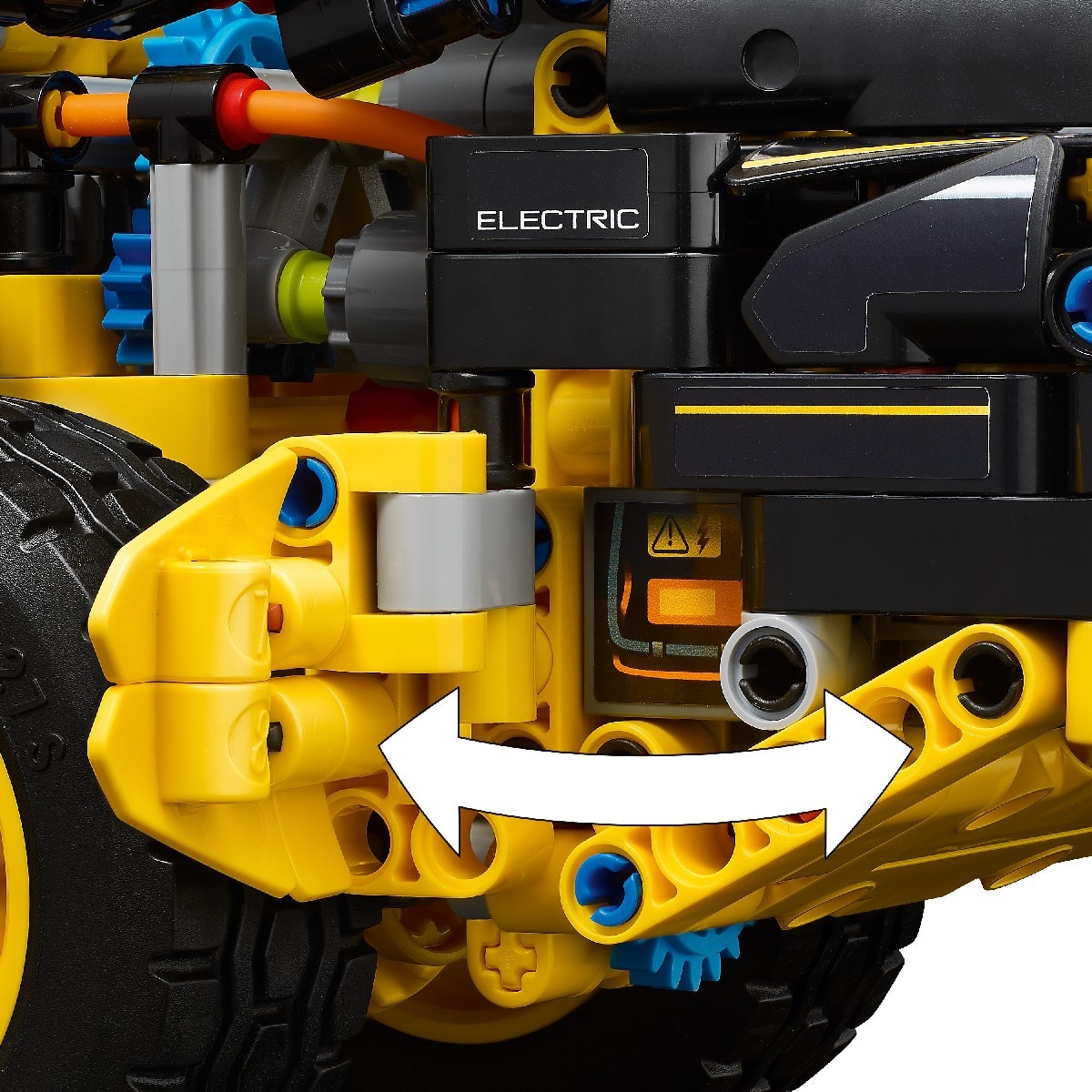 Retroescavadora Volvo L120 Electric Lego Technic 11