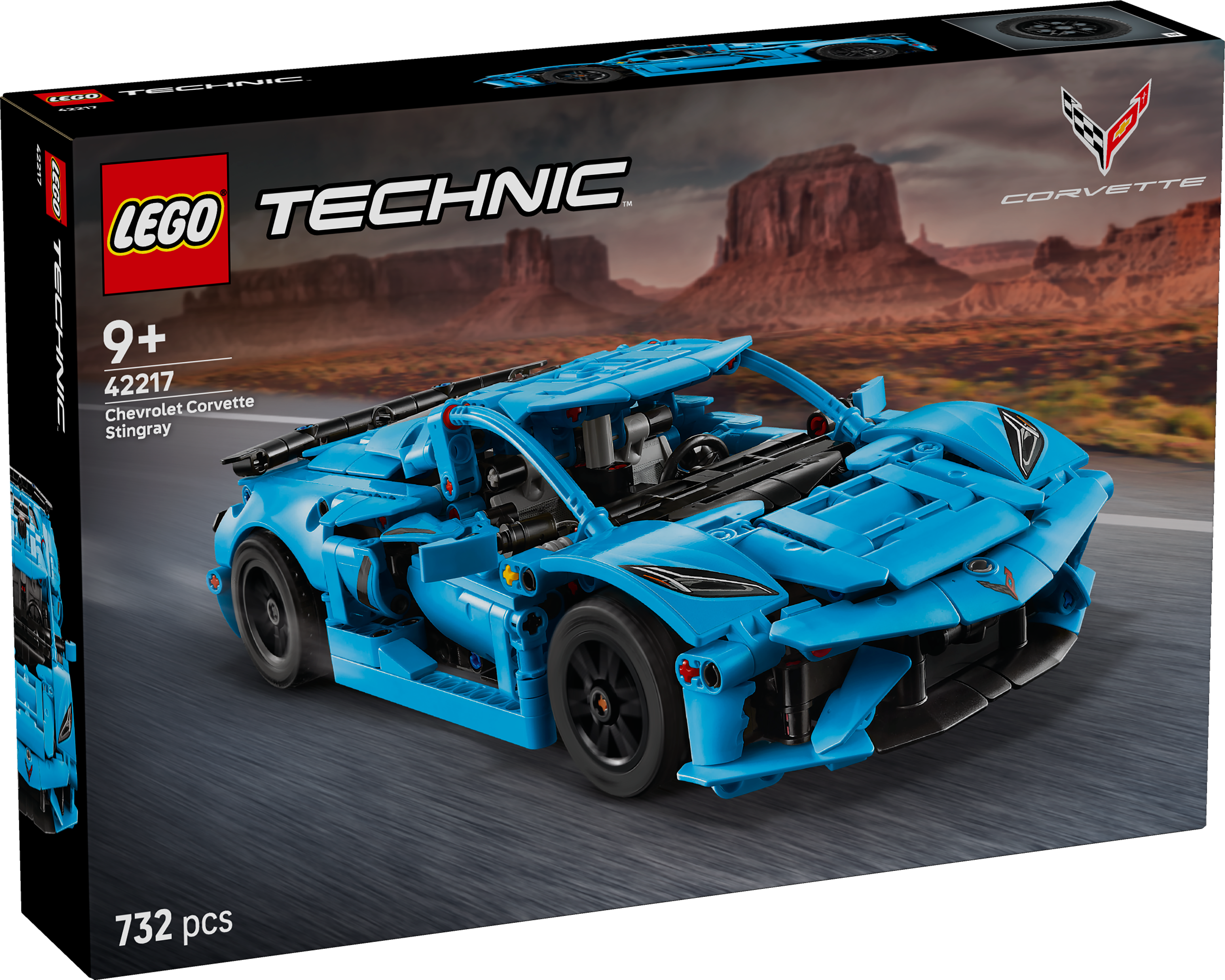 Imagem 0 de Chevrolet Corvette Stingray Azul Lego Technic
