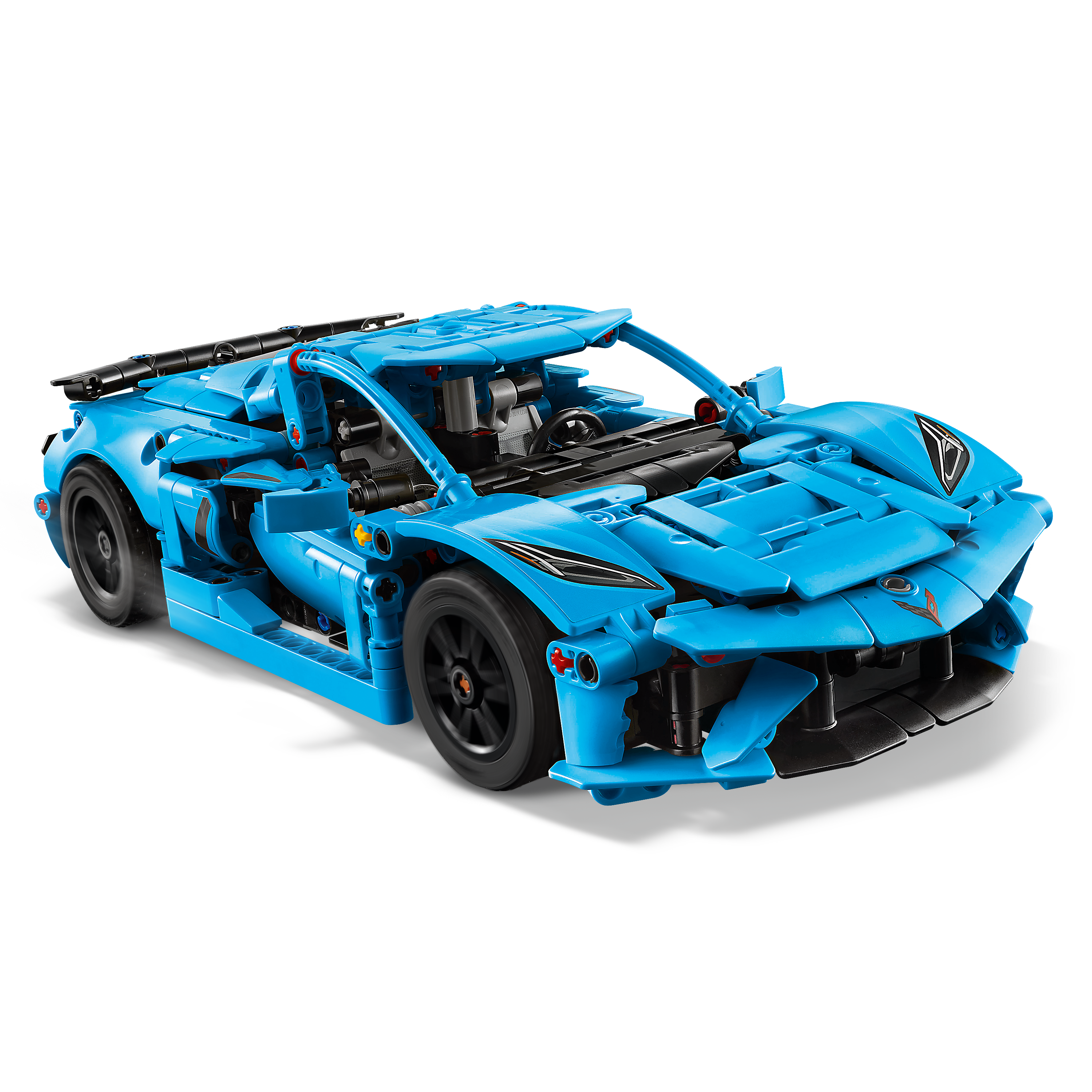Chevrolet Corvette Stingray Azul Lego Technic 4