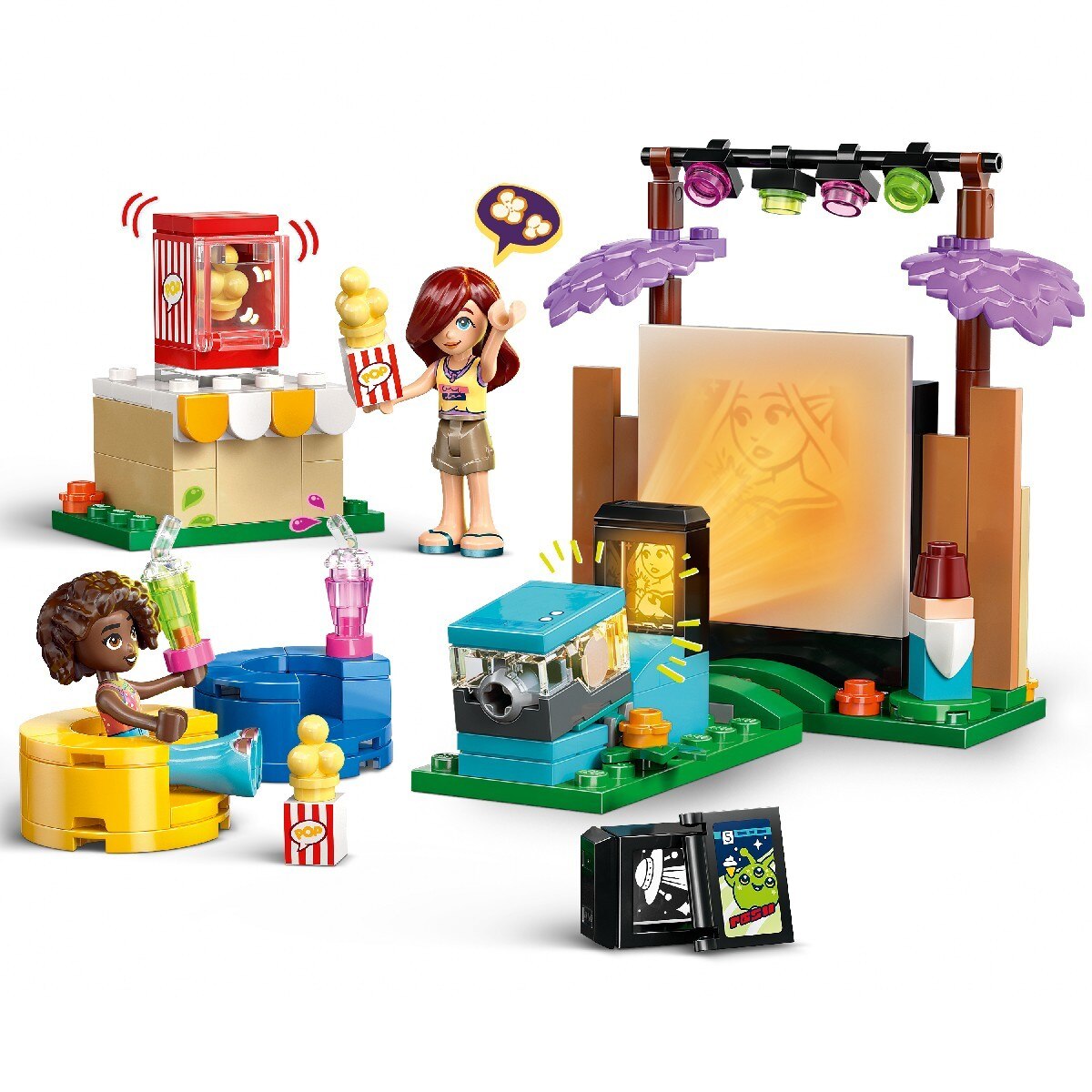 Noite de Filmes e Amizade Lego Friends 6