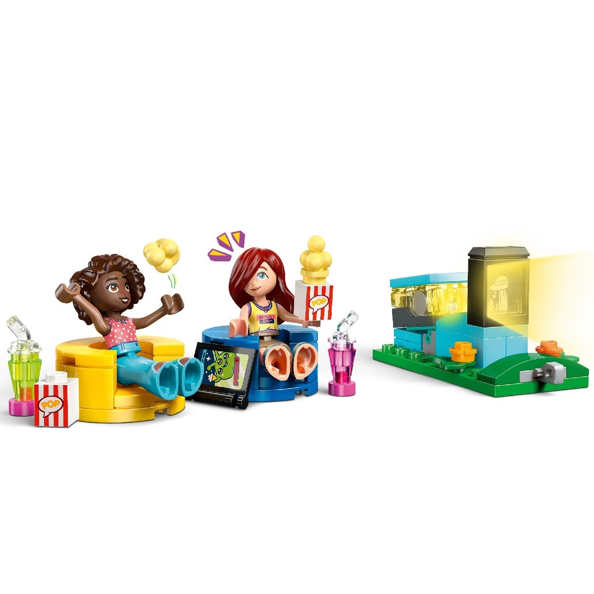 Noite de Filmes e Amizade Lego Friends 12