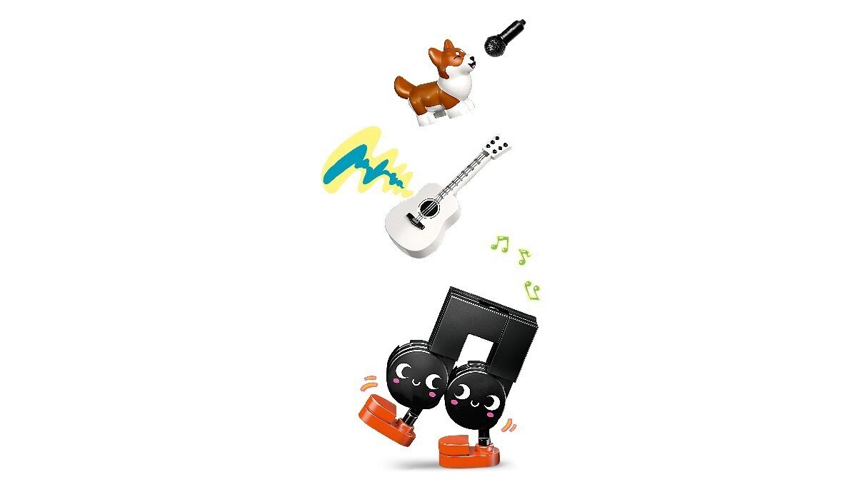 Loja de Música e Apartamento Lego Friends 4