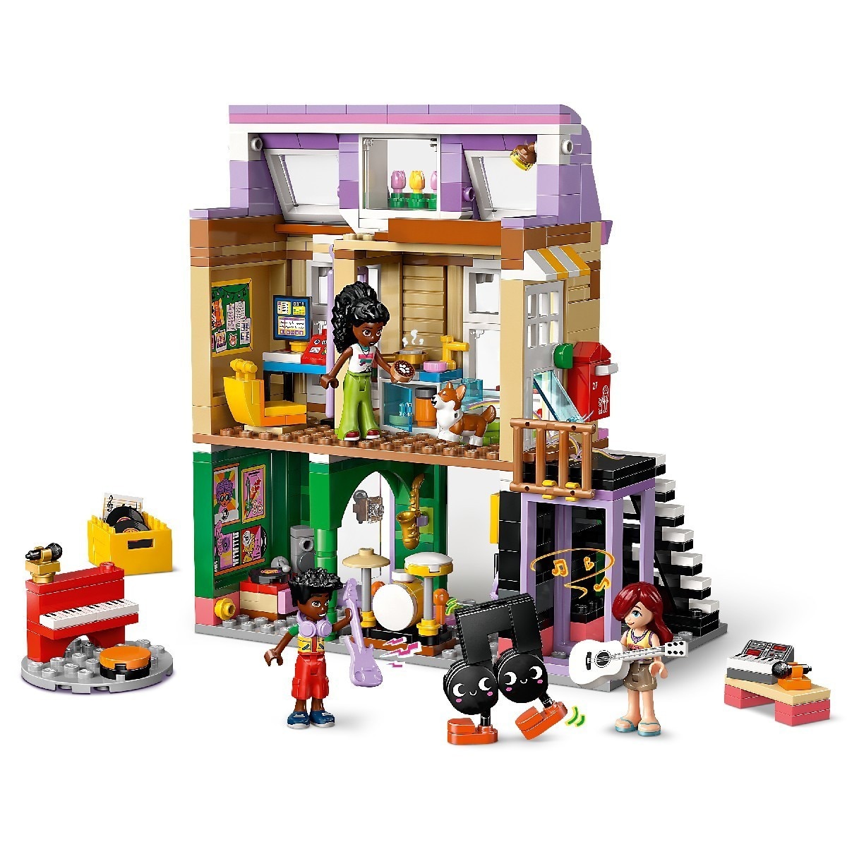 Loja de Música e Apartamento Lego Friends 7