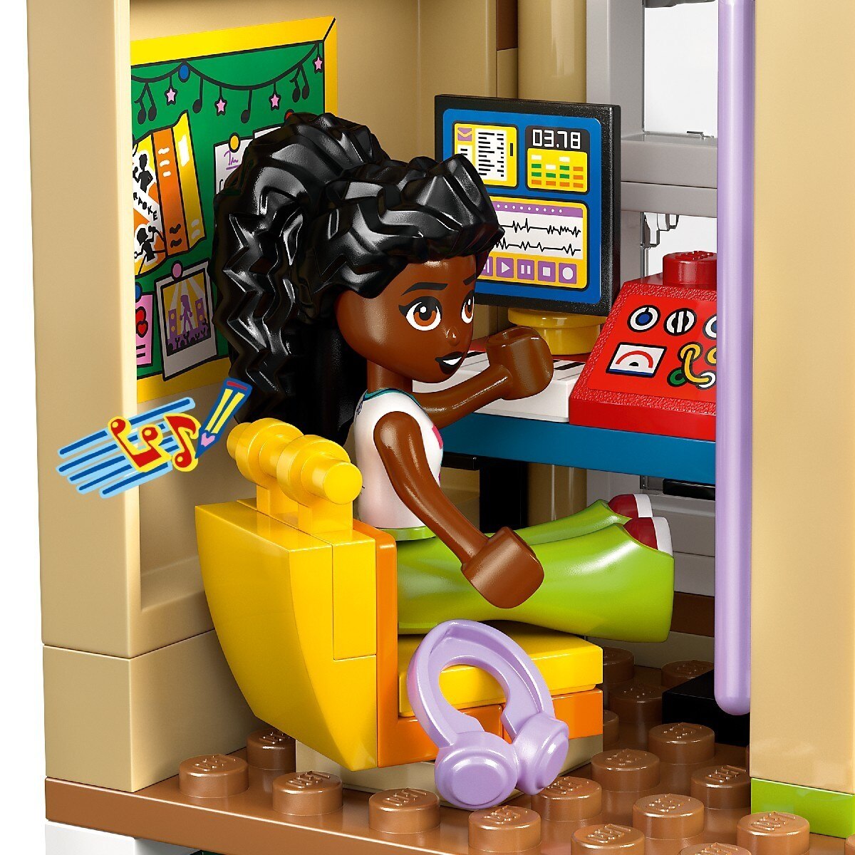 Loja de Música e Apartamento Lego Friends 9