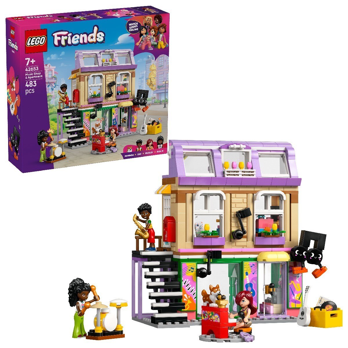 Loja de Música e Apartamento Lego Friends 11