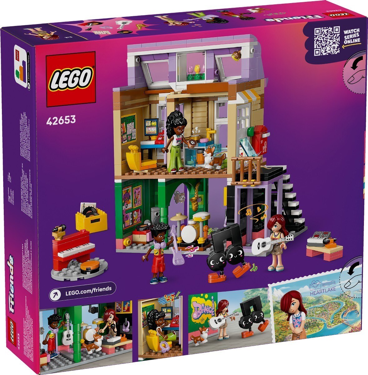 Loja de Música e Apartamento Lego Friends 12